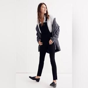 Madewell Overalls Skinny Raw-Hem Edition Black Size XS
